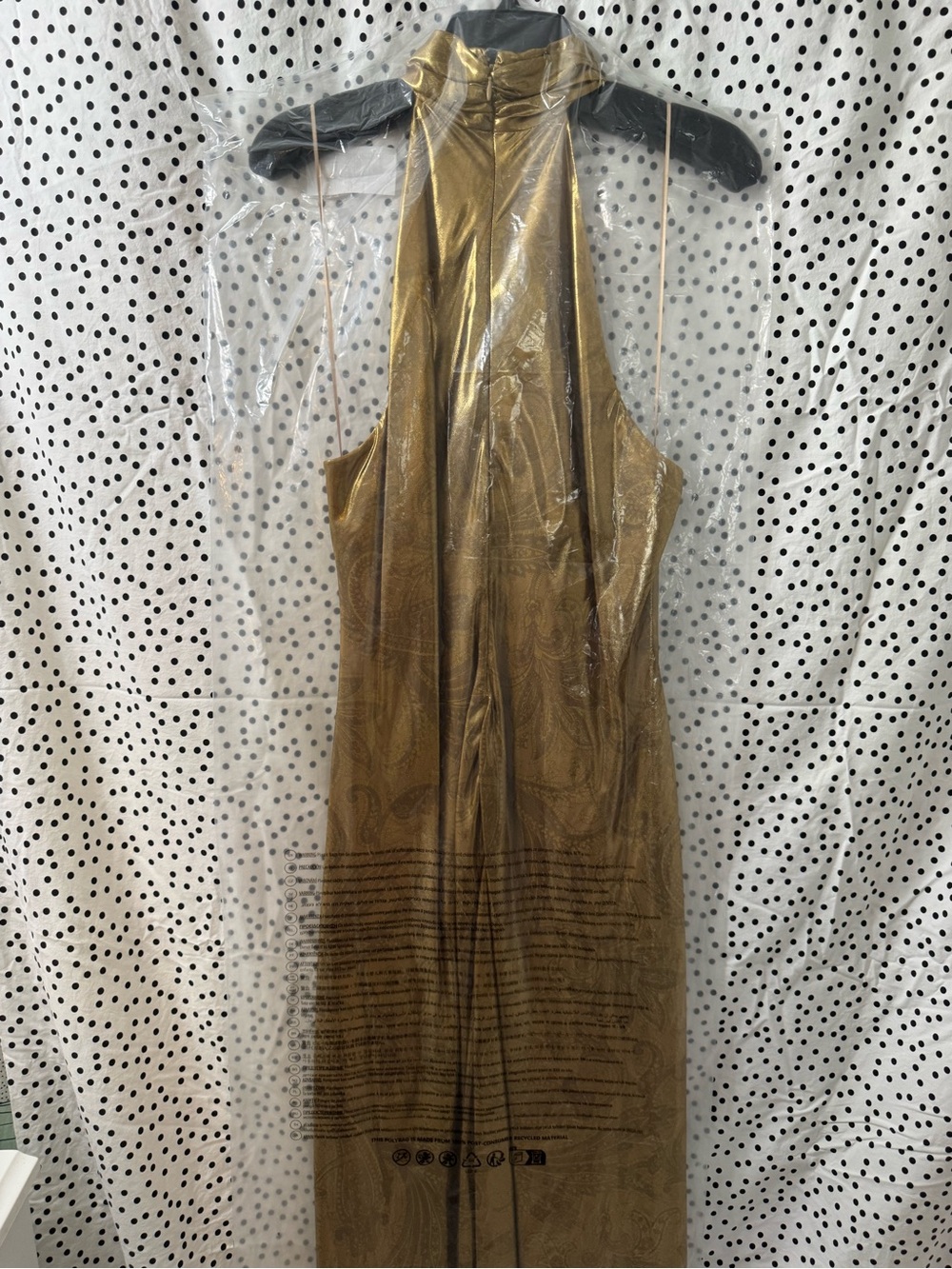 Lauren Ralph Lauren Women's Halter Neck Long Dress Size 16 - Picture 4 of 7